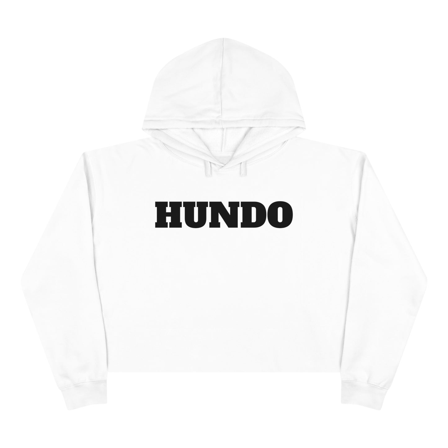 HUNDO Crop Hoodie