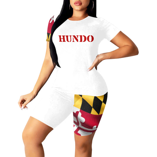 Maryland Biker Short Set